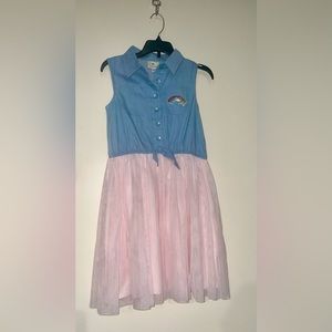 Samara Girls Color Block Dress - Size 12